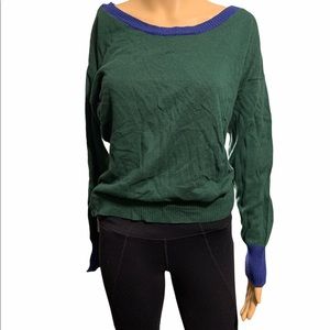 Pearl Women’s Color Block Scoop neck Sweater